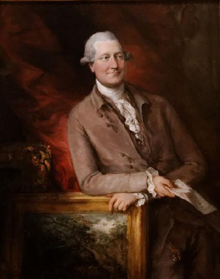 Thomas Gainsborough Portrait of James Christie oil painting image